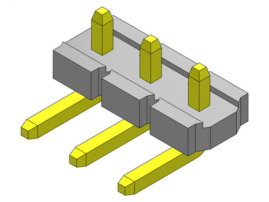 Złącze wtykowe 5,08 mm jednorzędowe R / A TYP 1 * 2PIN do 1 * 20PIN H = 2,54 MM