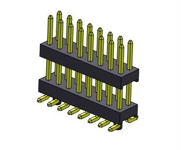 Złącze wtykowe 2,54 mm Podwójne rzędy SMT TYP Z kołkami 2 * 2PIN do 2 * 40PIN