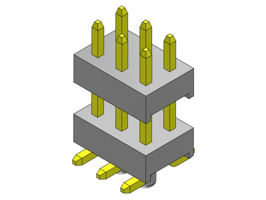 Złącze wtykowe 2,54 mm Podwójne rzędy SMT TYP Z kołkami 2 * 2PIN do 2 * 40PIN