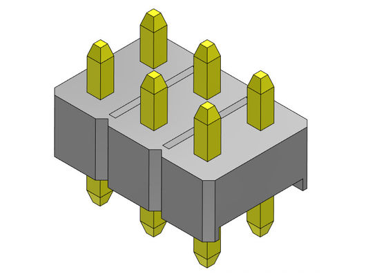Złącze wtykowe 2,54 mm dwurzędowe DIP TYP 2 * 2PIN do 2 * 40PIN H = 2,54 MM