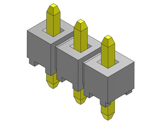 Złącze wtykowe 2,54 mm jednorzędowe DIP TYP 1 * 2PIN do 1 * 40PIN H = 2,54 MM