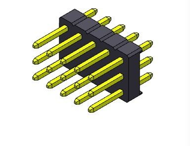 Złącze wtykowe 2,54 mm trzyrzędowe DIP TYP 3 * 2PIN do 3 * 40PIN H = 2,54 MM