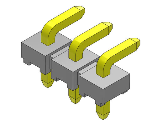 Złącze listwy pinowej 2,54 mm jednorzędowe R/A TYP 1 * 2PIN do 1 * 40PIN H = 2,54 MM H = 1,5 MM