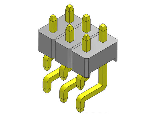 Złącze wtykowe 2,54 mm jednorzędowe SMT TYP 2 * 2PIN do 2 * 40PIN H = 2,54 MM
