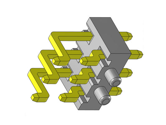 Złącze wtykowe 2,00 mm jednorzędowe SMT TYP 2 * 2PIN do 2 * 40PIN H = 2,00 MM