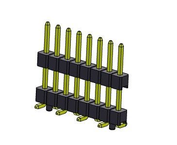 Złącze wtykowe 2,54 mm Podwójne rzędy SMT TYP Z kołkami 1 * 2PIN do 1 * 40PIN H = 2,54 MM