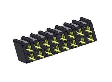 Żeńskie złącze nagłówka 2,54 mm dwurzędowe dip TYP 2 * 2PIN do 2 * 40PIN H = 8,50 mm