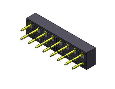 Żeńskie złącze nagłówka 2,54 mm dwurzędowe dip TYP 2 * 2PIN do 2 * 40PIN H = 3,50 mm