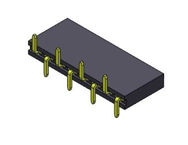Złącze żeńskie 2,54 mm jednorzędowe SMT TYP 1 * 2PIN do 1 * 40PIN H = 8,50 mm
