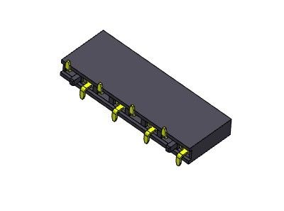 Złącze żeńskie 2,54 mm jednorzędowe SMT TYP 1 * 2PIN do 1 * 40PIN H = 7,50 mm