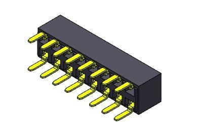 Żeńskie złącze nagłówka 2,54 mm dwurzędowe podwójne wejście TYP 2 * 2PIN do 2 * 40PIN H = 5,00 mm
