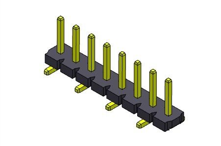 Złącze wtykowe 5,08 mm jednorzędowe SMT TYP 1 * 2PIN do 1 * 20PIN H = 2,54 MM