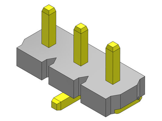 Złącze wtykowe 5,08 mm jednorzędowe SMT TYP 1 * 2PIN do 1 * 20PIN H = 2,54 MM