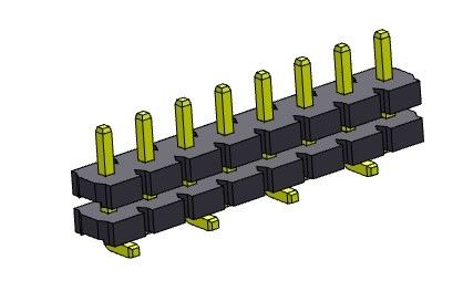 Złącze wtykowe 5,08 mm Stos jednorzędowy Prosty SMT TYP 1 * 2PIN do 1 * 20PIN