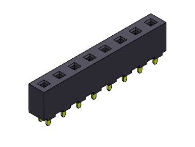 Złącze żeńskie 5,08 mm jednorzędowe DIP TYP 1 * 2PIN do 1 * 20PIN H = 8,90 mm