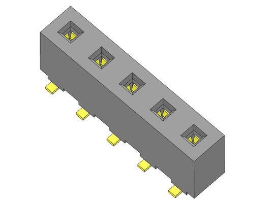 Złącze żeńskie 5,08 mm jednorzędowe SMT TYP 1 * 2PIN do 1 * 20PIN H = 8,90 mm