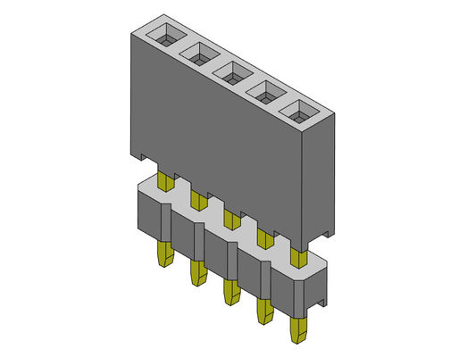 Żeńskie złącze nagłówka 2,00 mm Jednorzędowe podniesione typu 1 * 2PIN do 1 * 40PIN