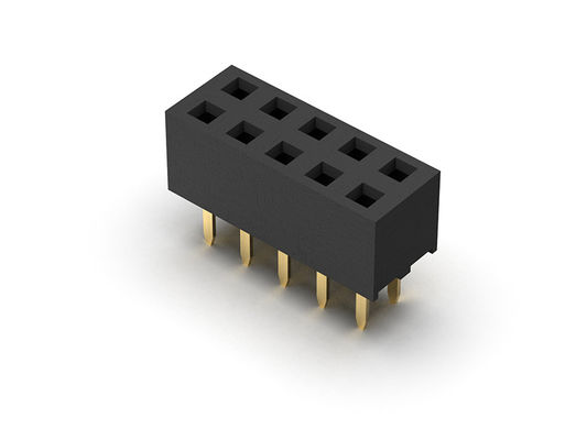 Żeńskie złącze nagłówka 2,00 mm dwurzędowe dip TYP 2 * 2PIN do 2 * 40PIN H = 4,30 mm