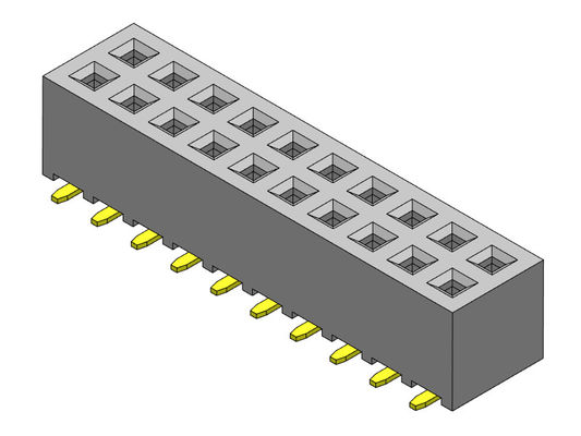 Niskoprofilowy żeński nagłówek 2,00 mm SMT TYP 2 * 2PIN do 2 * 40PIN