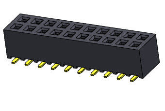 Niskoprofilowy żeński nagłówek 2,00 mm SMT TYP 2 * 2PIN do 2 * 40PIN