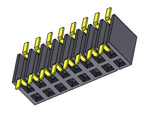 Złącza 2,00 mm Pin Header Dwurzędowe wejście boczne SMT TYP 2 * 2PIN do 2 * 25PIN