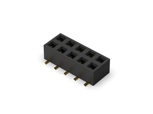 Dwurzędowy żeński nagłówek SMT TYP 2.54 2 * 2PIN do 2 * 40PIN H = 2,00 mm