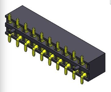 Złącze żeńskie 2,00 mm dwurzędowe SMT TYP 2 * 2PIN do 2 * 40PIN H = 4,00 mm