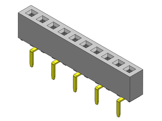 2,00 mm Jednorzędowe gniazdo żeńskie Podwójne wejście DIP TYP 1 * 2PIN do 1 * 40PIN