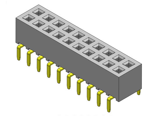 DIP TYPE Pin żeńskie złącze żeńskie Header Socket 2.00mm Dual Row