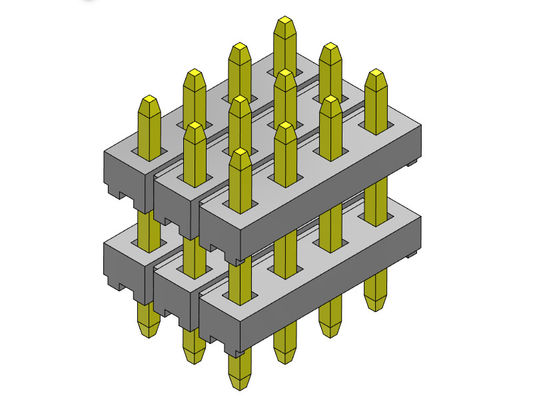 Złącze wtykowe 2,00 mm Czterorzędowy stos prosty TYP 4 * 3PIN do 4 * 40PIN