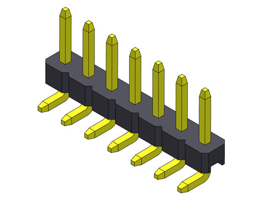 Złącze wtykowe 2,00 mm Jednorzędowe kątowe TYP 1 * 2PIN do 1 * 40PIN H = 2,00MM