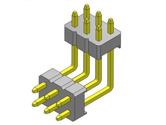 Złącze wtykowe 2,00 mm Dwurzędowy stos R / A TYP 2 * 2PIN do 2 * 40PIN