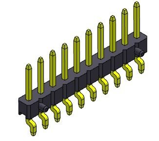 Złącze wtykowe 2,00 mm Jednorzędowe wejście boczne SMT TYP 1 * 2PIN do 1 * 40PIN H = 2,00 MM