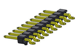 Złącze wtykowe 2,00 mm Jednorzędowe wejście boczne SMT TYP 1 * 2PIN do 1 * 40PIN H = 2,00 MM