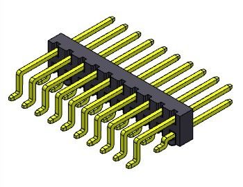 Złącze wtykowe 2,00 mm Dwurzędowe wejście boczne SMT TYP 2 * 3PIN do 2 * 40PIN H = 2,00 MM