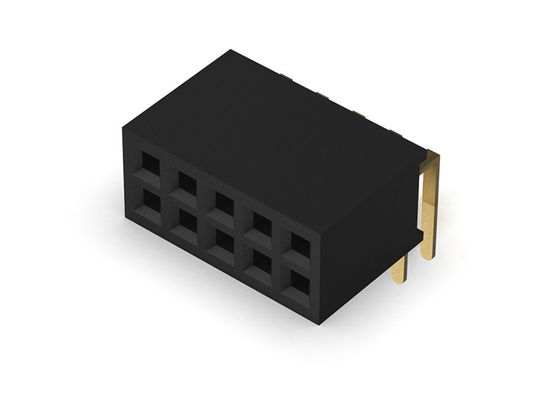 Żeńskie złącze nagłówka 1,27 mm Dwurzędowy typ R / A 2 * 3PIN do 2 * 50PIN H = 4,40 mm