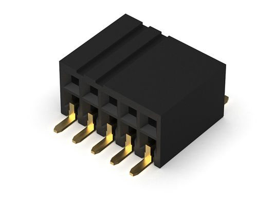 Złącze żeńskie Header 1,27 mm Dwurzędowe wejście Sild SMT Typ 2 * 2PIN do 2 * 40PIN H = 3,45 mm