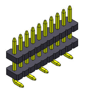 Złącze żeńskie SMT Pin 1 * 2PIN do 1 * 40PIN SQ0.40mm