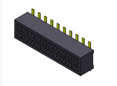 Złącze żeńskie 1,00 mm z podwójnym rzędem 2 * 3PIN do 2 * 40PIN