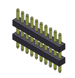 Złącze wtykowe 1,00 mm Stos jednorzędowy Prosty typ 1 * 3PIN do 1 * 40PIN SQ0,30 mm