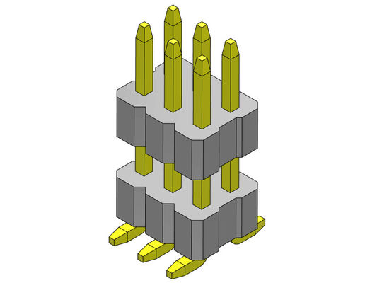 1,00 mm Dwurzędowe żeńskie złącze wtykowe Stos prosty SMT 2 * 2PIN do 2 * 40PIN