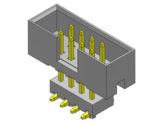 2.00mm Podwyższone złącze SMT Dip Box Header 2 * 4-2 * 25Pin Nylon6T 2AMP
