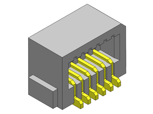 Wejście boczne SMT Płyta do złącza płytki Rozstaw 0,80 mm 10-60Pin UL94V0 PA69T
