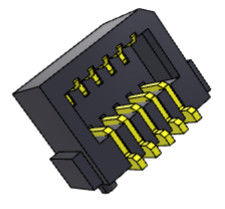 Wejście boczne SMT Płyta do złącza płytki Rozstaw 0,80 mm 10-60Pin UL94V0 PA69T