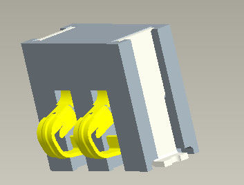 Złącza przewodów akumulatora 24 V 3,0 mm SMT 2-6Pin Metody instalacji PCB