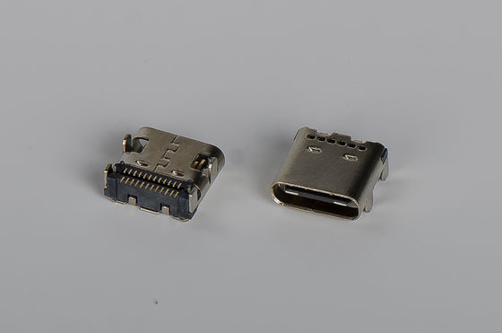 24 PIN Typ C Złącze USB 3.1 Żeńskie Kątowe 90° Podwójne SMT
