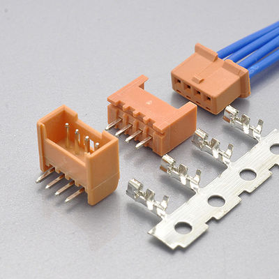 Drut waflowy 1,25 mm do złącza z pojedynczy wiersz UL94V0 NYLON-66 2-8PIN DF13